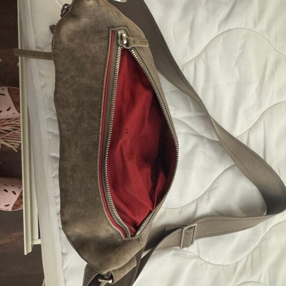 Hammitt Charles Crossbody Pewter/Brushed Silver LARGE - Picture 11 of 11